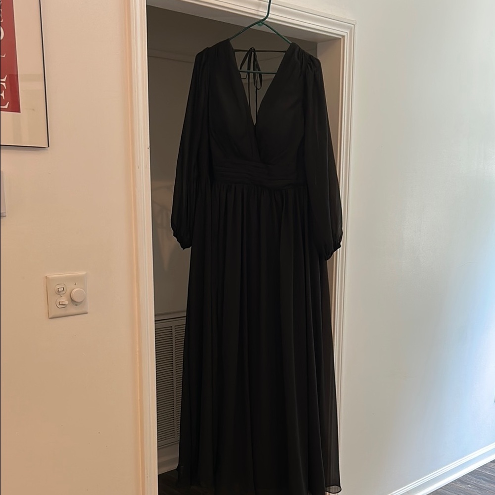 Elegant Black Evening Dress